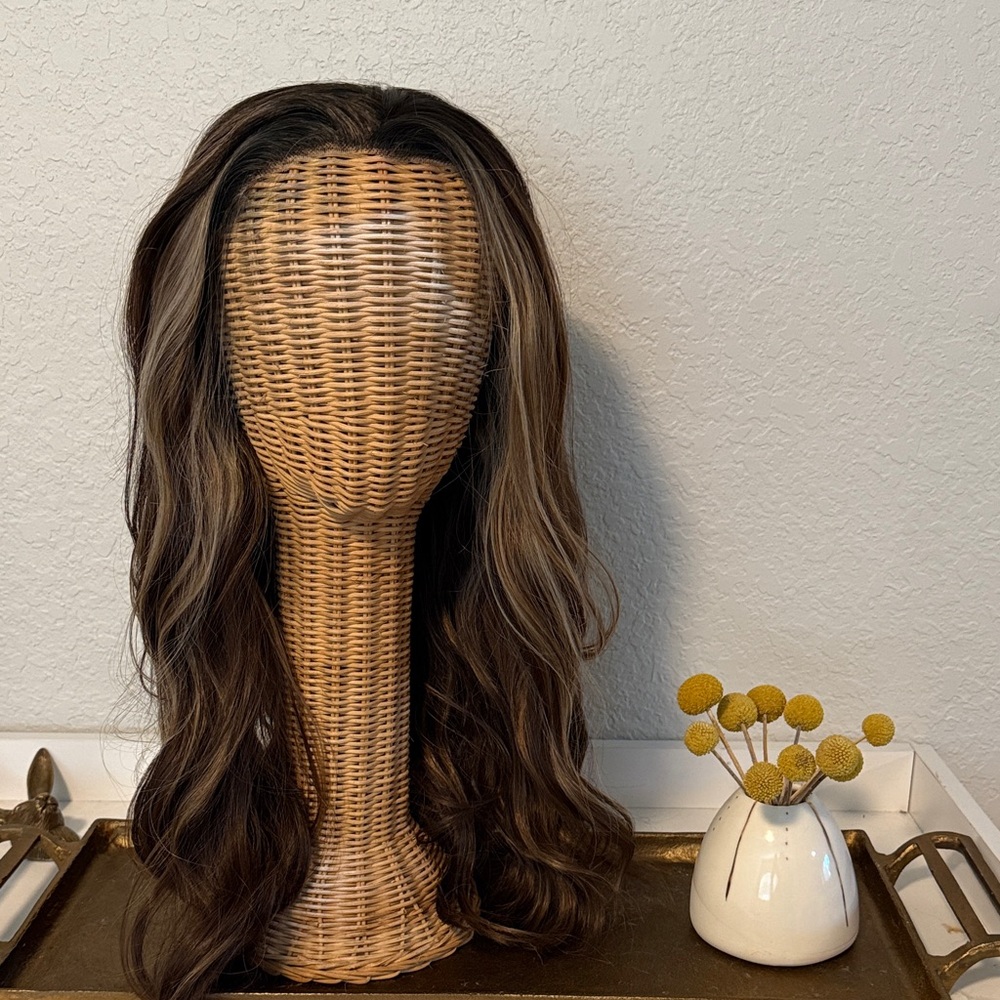 Elegant Brown Wavy Hair Wig “fifi”
